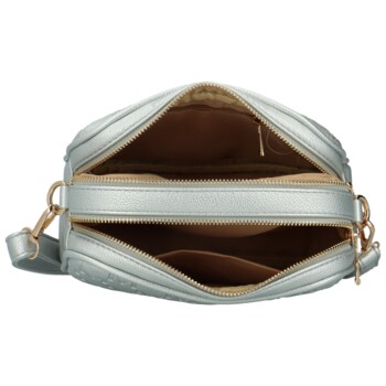 Dámská crossbody kabelka stříbrná - MaxFly Gabin