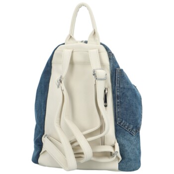 Dámský batůžek krémový - MaxFly Hyllos