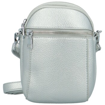 Dámská crossbody kabelka stříbrná - MaxFly Megaira