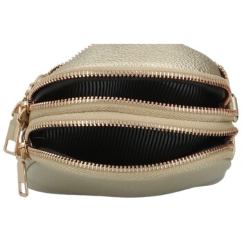 Dámská crossbody kabelka zlatá - MaxFly Megaira