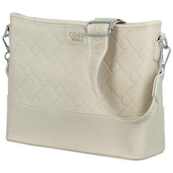 Dámská crossbody kabelka krémová - Coveri Dirké