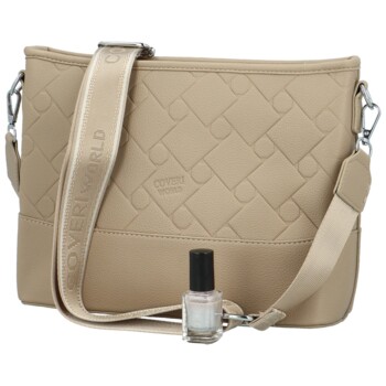Dámská crossbody kabelka béžová - Coveri Dirké