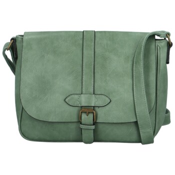 Dámská crossbody kabelka zelená - Paolo bags Pinelopi