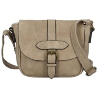 Dámská crossbody kabelka béžová - Paolo bags Safet