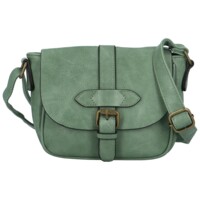Dámská crossbody kabelka zelená - Paolo bags Safet