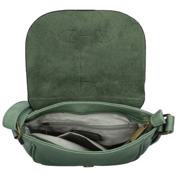 Dámská crossbody kabelka zelená - Paolo bags Safet