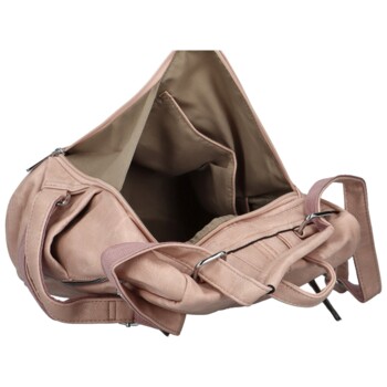 Dámský kabelko/batoh růžový - Coveri Rosalyn