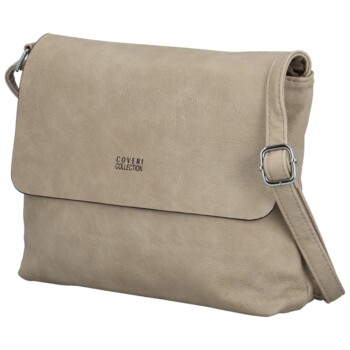 Dámská crossbody kabelka béžová - Coveri Vaja