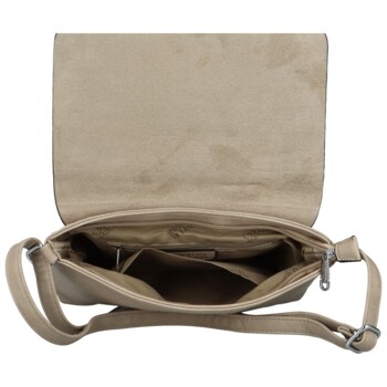 Dámská crossbody kabelka béžová - Coveri Vaja