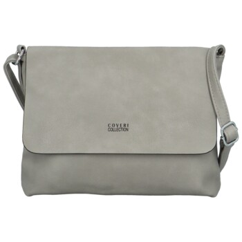 Dámská crossbody kabelka šedá - Coveri Vaja