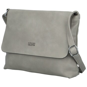 Dámská crossbody kabelka šedá - Coveri Vaja