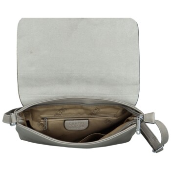 Dámská crossbody kabelka šedá - Coveri Vaja
