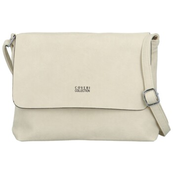 Dámská crossbody kabelka krémová - Coveri Vaja