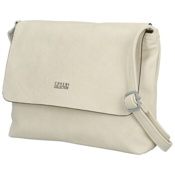 Dámská crossbody kabelka krémová - Coveri Vaja