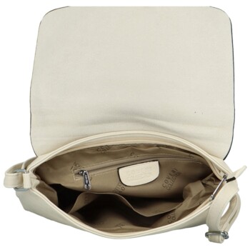 Dámská crossbody kabelka krémová - Coveri Vaja
