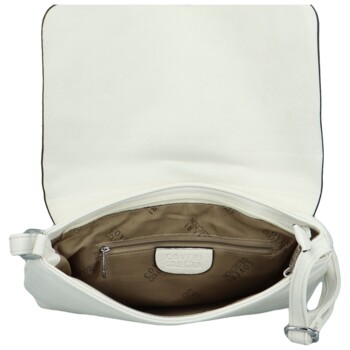 Dámská crossbody kabelka bílá - Coveri Vaja