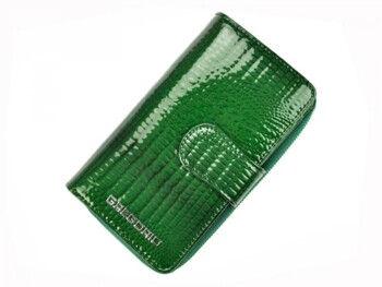 Dámská kožená peněženka zelená - Gregorio Clodien