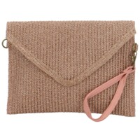 Dámské psaníčko růžové - Firenze Paola