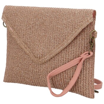 Dámské psaníčko růžové - Firenze Paola