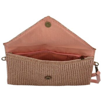 Dámské psaníčko růžové - Firenze Paola