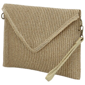 Dámské psaníčko zlaté - Firenze Paola