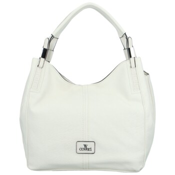 Dámská kabelka na rameno bílá - Coveri Fabiola