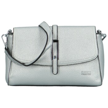 Dámská kabelka na rameno stříbrná - Coveri Rosanna