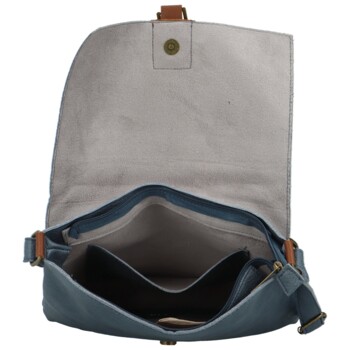 Dámská crossbody kabelka modrá - MaxFly Jozefína new