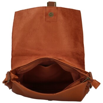 Dámská crossbody kabelka hnědá - MaxFly Jozefína new