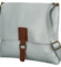 Dámská crossbody kabelka stříbrná - MaxFly Jozefína new