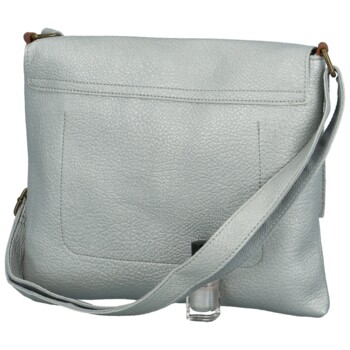 Dámská crossbody kabelka stříbrná - MaxFly Jozefína new