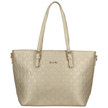 Dámská kabelka na rameno zlatá - MaxFly Percy