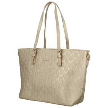 Dámská kabelka na rameno zlatá - MaxFly Percy