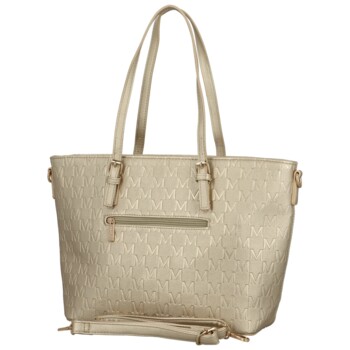 Dámská kabelka na rameno zlatá - MaxFly Percy