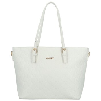 Dámská kabelka na rameno bílá - MaxFly Percy