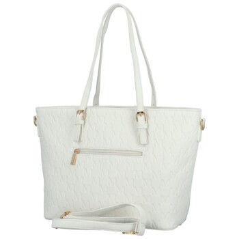 Dámská kabelka na rameno bílá - MaxFly Percy