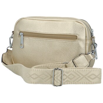 Dámská crossbody kabelka zlatá - MaxFly Saskia