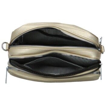 Dámská crossbody kabelka zlatá - MaxFly Saskia