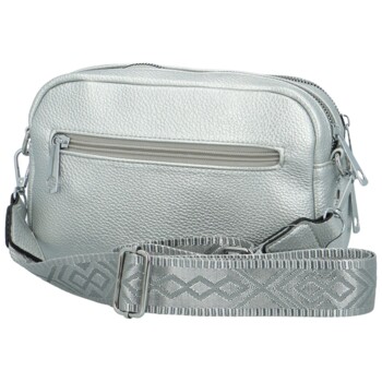 Dámská crossbody kabelka stříbrná - MaxFly Saskia