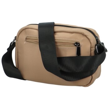 Dámská crossbody kabelka béžová - Firenze Casia new