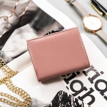 Dámská kožená peněženka růžová - Rovicky Lupe