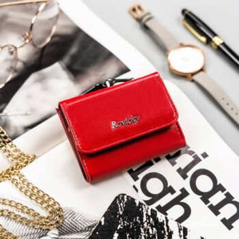 Dámská kožená peněženka červená - Rovicky Lupe