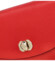 Dámská kožená crossbody červená - Delami Kamryn