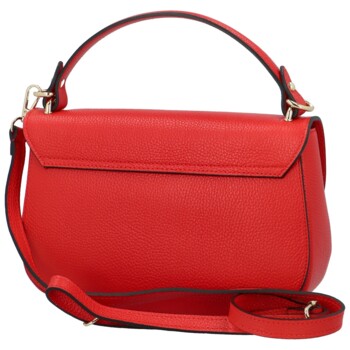 Dámská kožená crossbody červená - Delami Kamryn