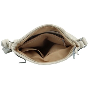 Dámská crossbody kabelka světle šedá - Romina & Co Bags Tomai