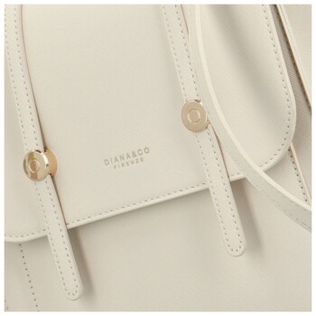 Dámský kabelko-batoh krémový - DIANA & CO Venda