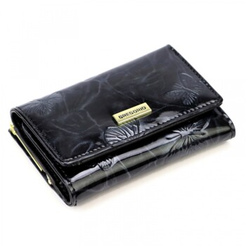 Dámská kožená peněženka černá - Gregorio Clarissa