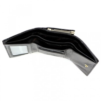 Dámská kožená peněženka černá - Gregorio Clarissa