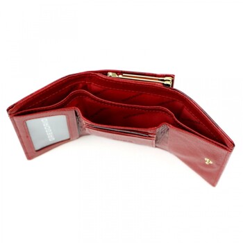 Dámská kožená peněženka červená - Gregorio Clarissa