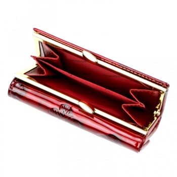 Dámská kožená peněženka červená - Gregorio Clarissa